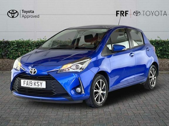 Toyota Yaris 1.5 Vvt-i Icon Tech Euro 6 Blue #3