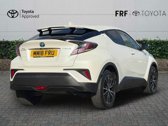 Toyota C-Hr 1.8 Vvt-h Excel Cvt Euro 6 Ss White #2