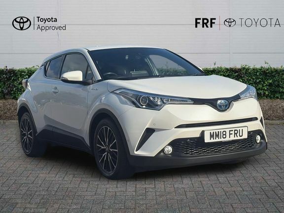 Toyota C-Hr 1.8 Vvt-h Excel Cvt Euro 6 Ss White