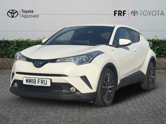Toyota C-Hr 1.8 Vvt-h Excel Cvt Euro 6 Ss White #3