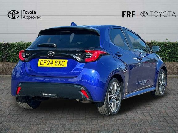 Toyota Yaris Excel Blue #2