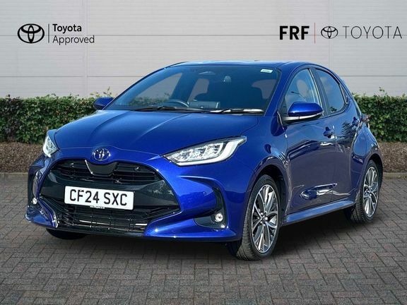 Toyota Yaris Excel Blue #3