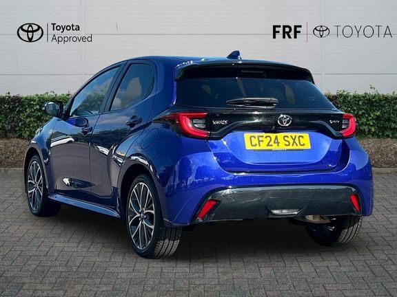Toyota Yaris Excel Blue #4