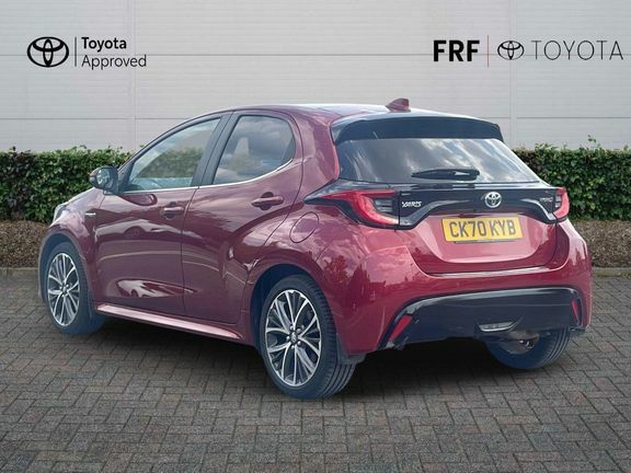 Toyota Yaris Excel 1.5 Hybrid Pan Roof Red #4