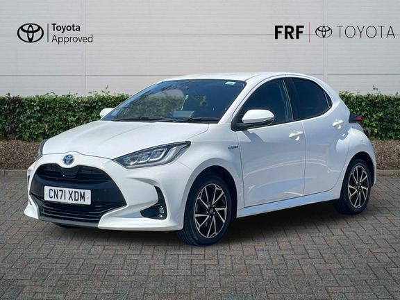 Toyota Yaris Yaris Design 1.5 Hybrid White #3