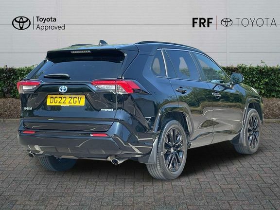 Toyota Rav 4 Black Edition 2.5 Hybrid Fwd Black #2
