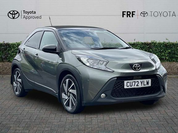 Toyota Aygo X Edge Canvas Roof Green