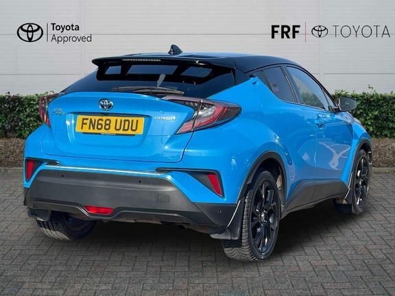 Toyota C-Hr 1.8 Vvt-h Dynamic Cvt Euro 6 Ss Blue #2