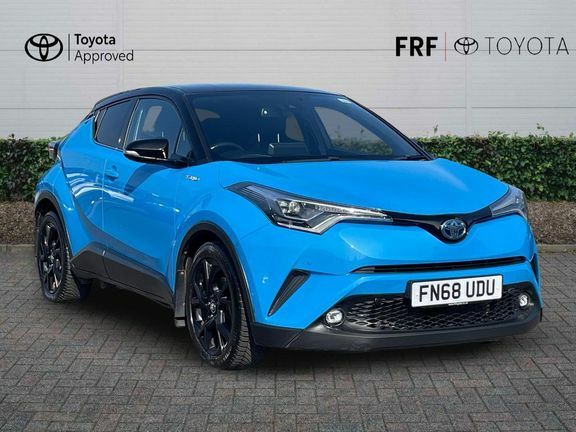 Toyota C-Hr 1.8 Vvt-h Dynamic Cvt Euro 6 Ss Blue