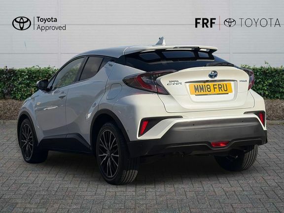 Toyota C-Hr 1.8 Vvt-h Excel Cvt Euro 6 Ss White #4