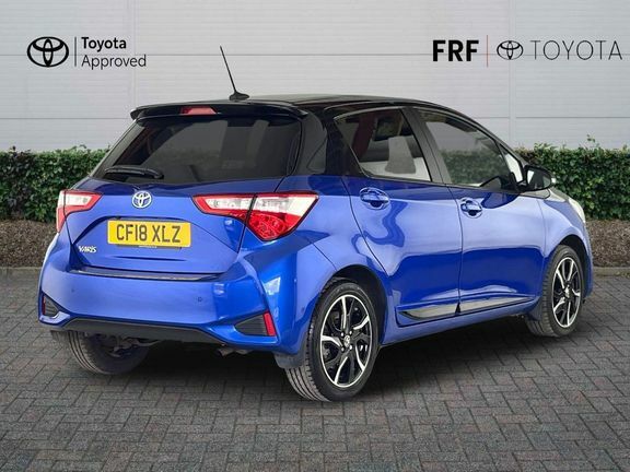 Toyota Yaris 1.5 Blue Bitone Blue #2