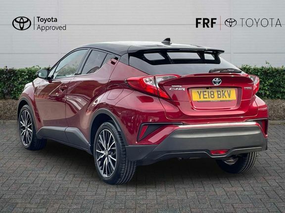 Toyota C-Hr Red Edition 1.8 Hybrid Red #4