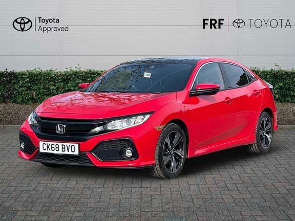 Honda Civic 1.0 Vtec Turbo Ex Cvt Euro 6 Ss Red #3