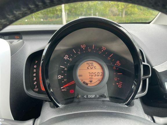 Toyota Aygo Hatchback Blue #13