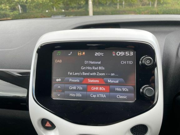 Toyota Aygo Hatchback Blue #11