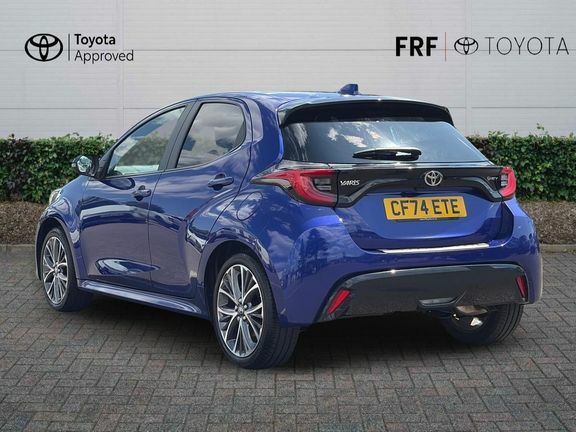 Toyota Yaris Excel Pan Roof Blue #4