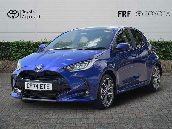 Toyota Yaris Excel Pan Roof Blue #3