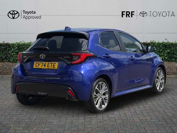 Toyota Yaris Excel Pan Roof Blue #2
