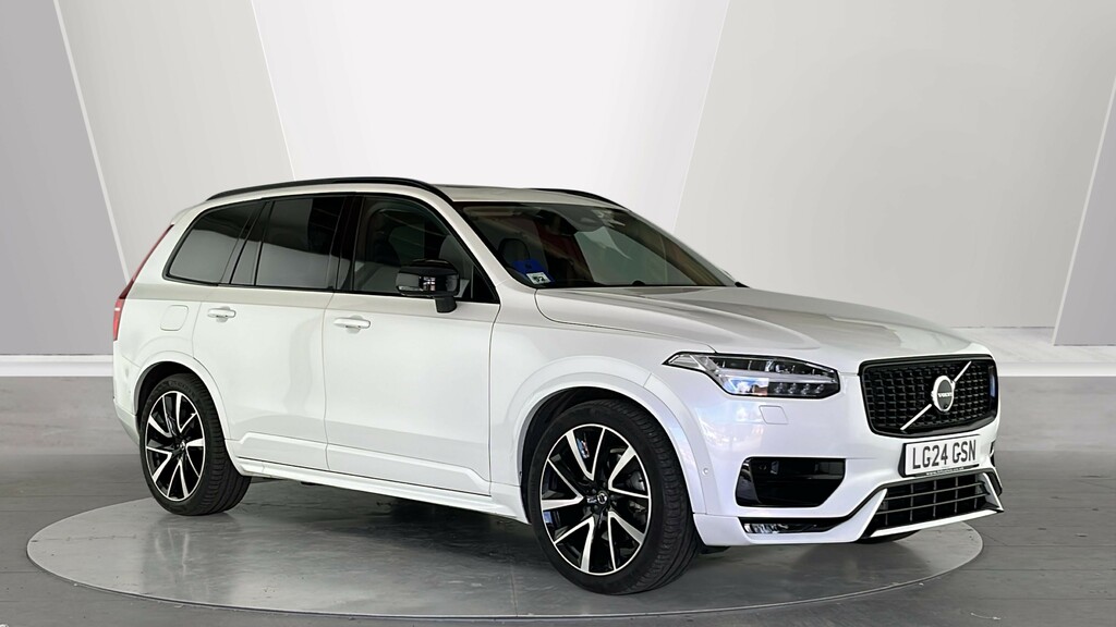 Volvo XC90 Ultra, B5 Awd Mild Hybrid, Dark, 7 Seats LG24GSN White