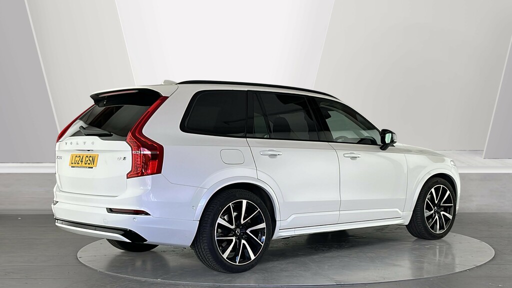 Volvo XC90 Ultra, B5 Awd Mild Hybrid, Dark, 7 Seats LG24GSN White #2