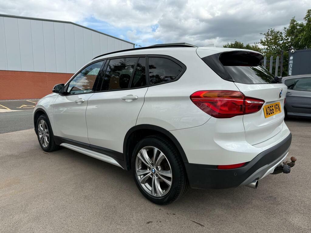 BMW X1 2.0 18D Sport Sdrive Euro 6 S S A066YFN White #6