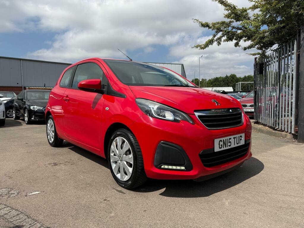 Peugeot 108 1.0 Vti Active Euro 5 Red