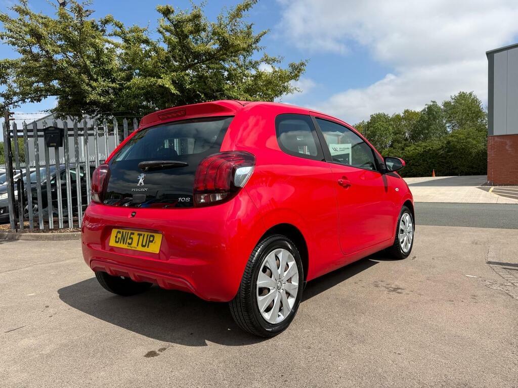 Peugeot 108 1.0 Vti Active Euro 5 Red #4