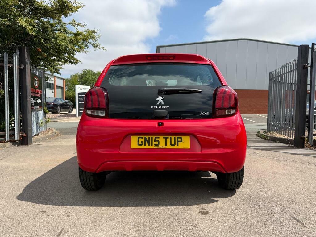Peugeot 108 1.0 Vti Active Euro 5 Red #5