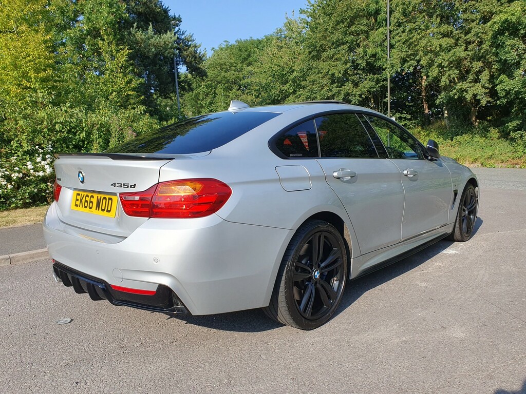 BMW 4 Series Gran Coupe 2.0 430I M Sport Coupe Euro 6 Ss White #14
