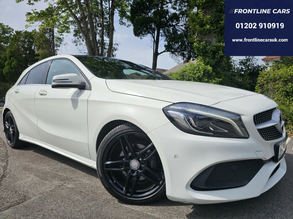 Mercedes-Benz A Class 2.1 A200d Amg Line 2016 FP16ZHF White #2