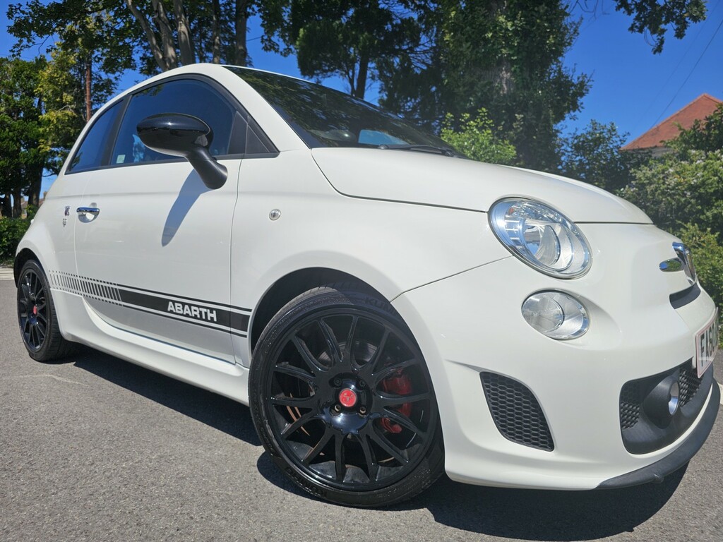 Abarth 595 1.4 Abarth 595 1.4 Tjet 140 Hp 2016 White #2