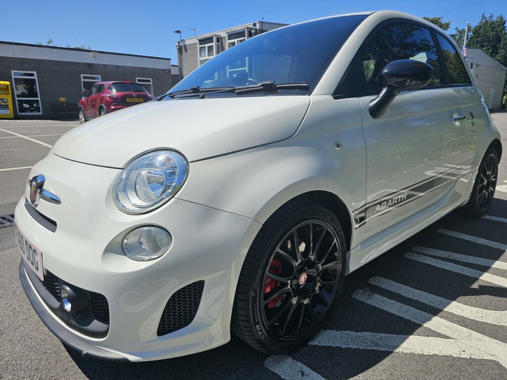 Abarth 595 1.4 Abarth 595 1.4 Tjet 140 Hp 2016 White #5