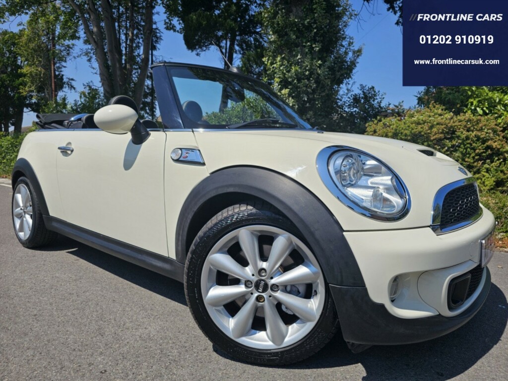 Mini Convertible 1.6 Cooper S Convertible 2013 White