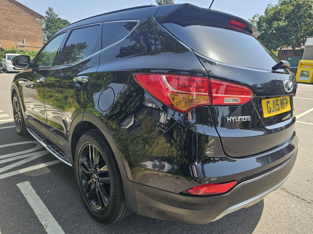 Hyundai Santa Fe 2.2 Crdi Premium Se 2015 Black #6
