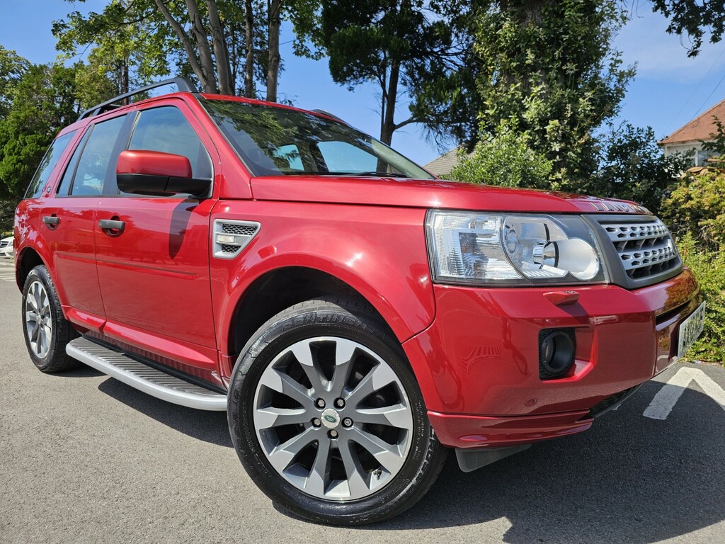 Land Rover Freelander 2 2.2 Sd4 Hse 2012 AX12KUF Red