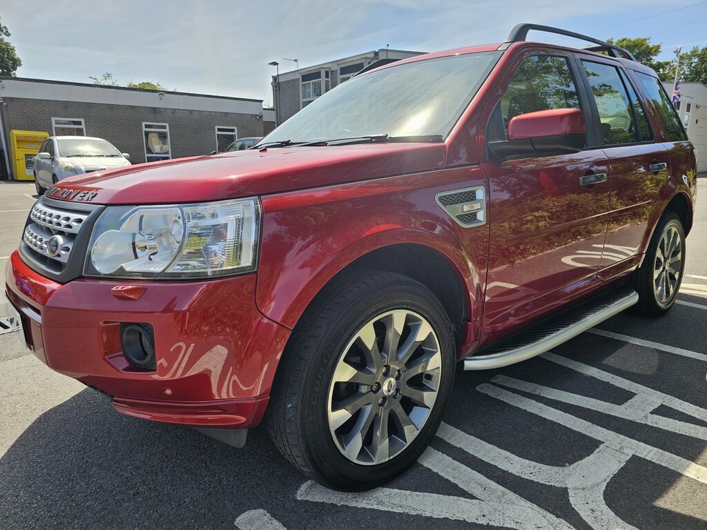 Land Rover Freelander 2 2.2 Sd4 Hse 2012 AX12KUF Red #4