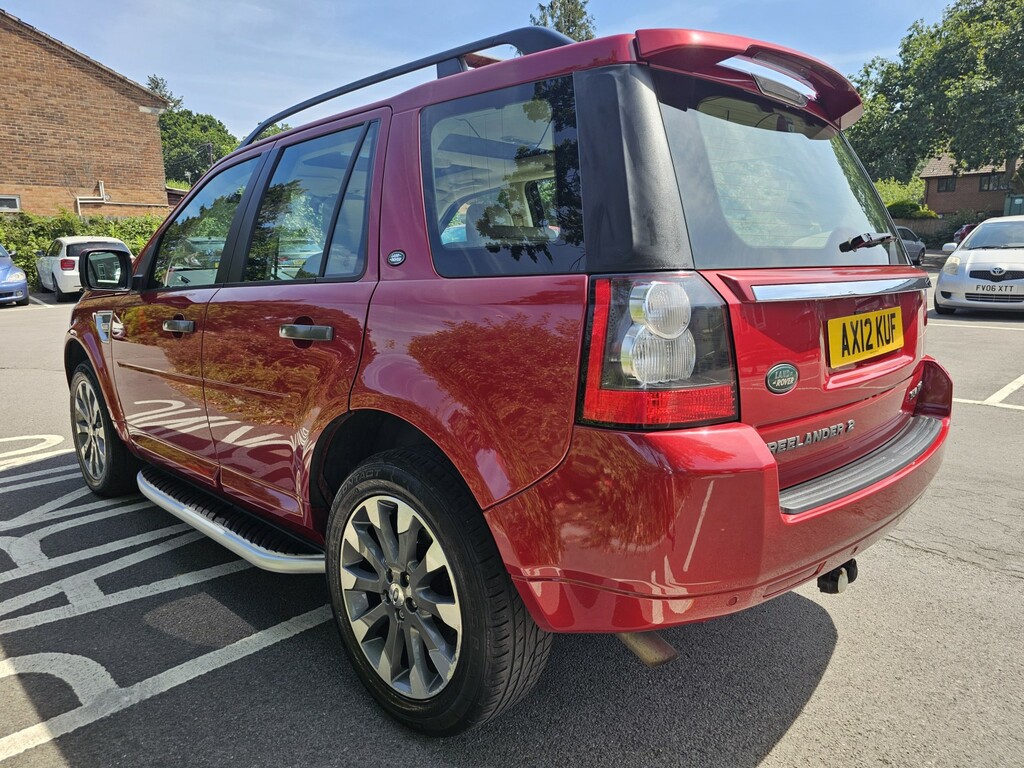 Land Rover Freelander 2 2.2 Sd4 Hse 2012 AX12KUF Red #6