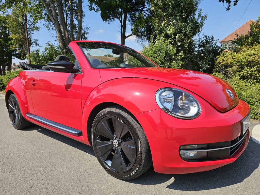 Volkswagen Beetle 2.0 Tdi Bluemotion Tech Sport 2015 Red #3