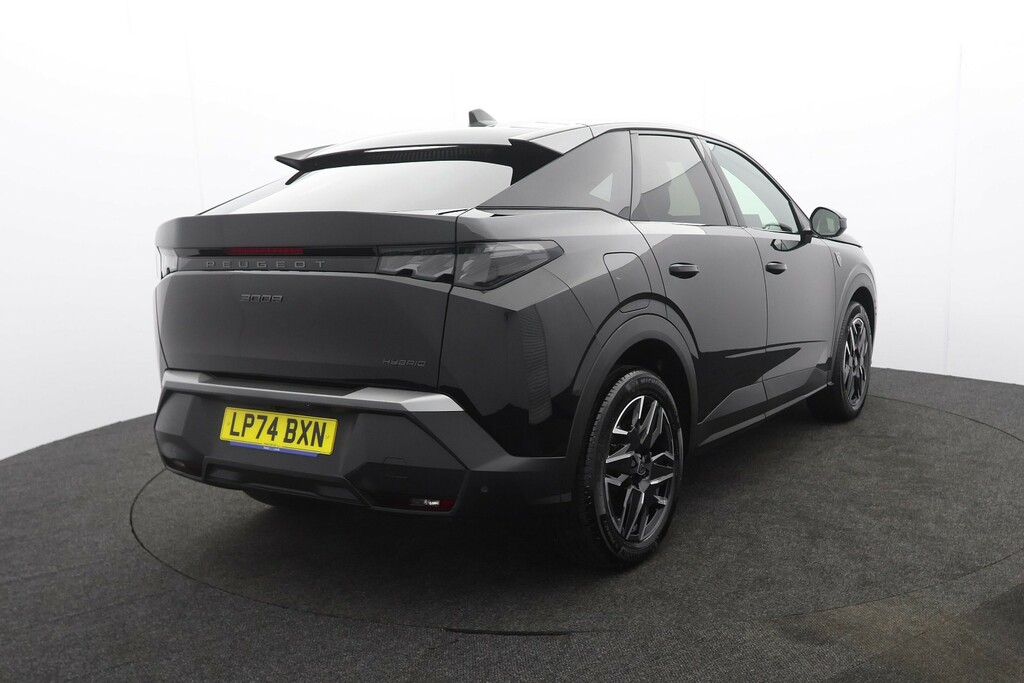 Peugeot 3008 1.2 Hybrid 136 Gt E-dsc6 LP74BXN Black #3