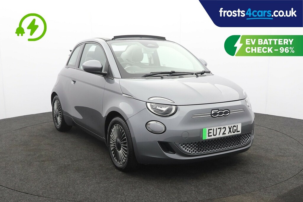 Fiat 500 87Kw Icon 42Kwh Convertible Grey