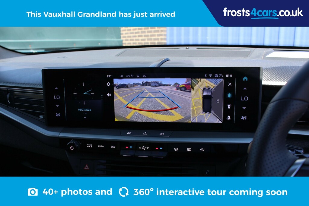 Vauxhall Grandland 1.2 Hybrid Ultimate E-dct Panoramic Blue #3