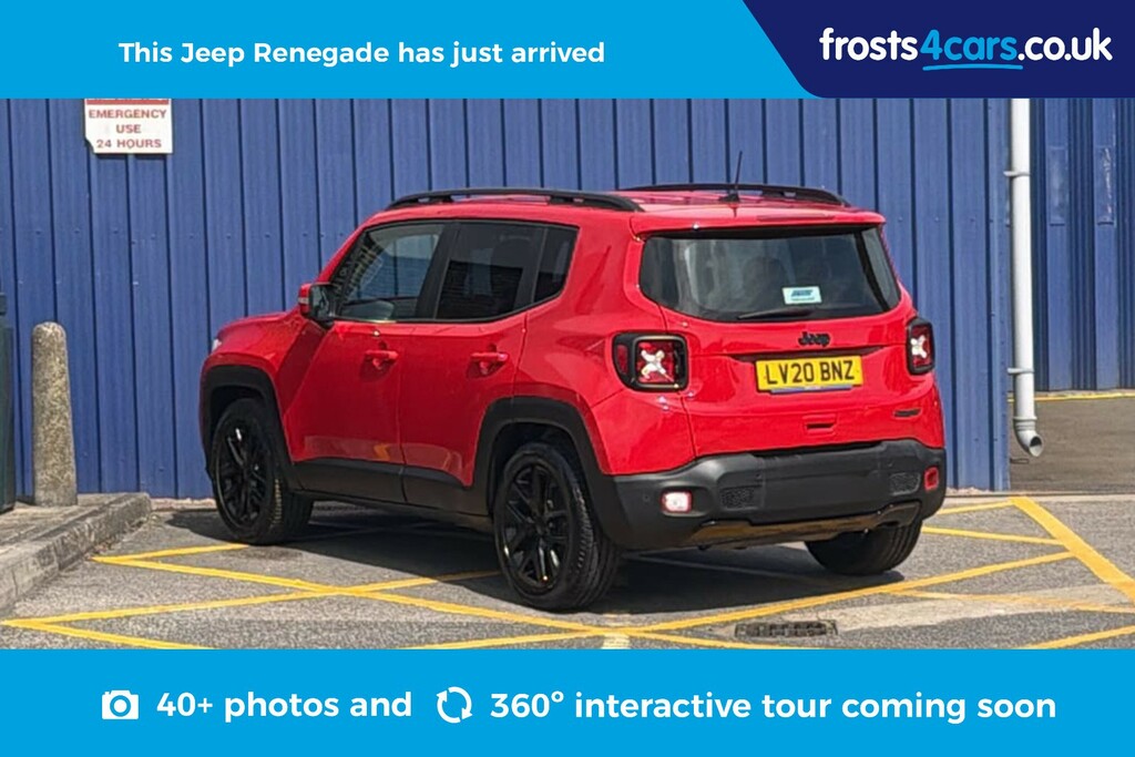 Jeep Renegade 1.3I T4 Gse Night Eagle II Red #2