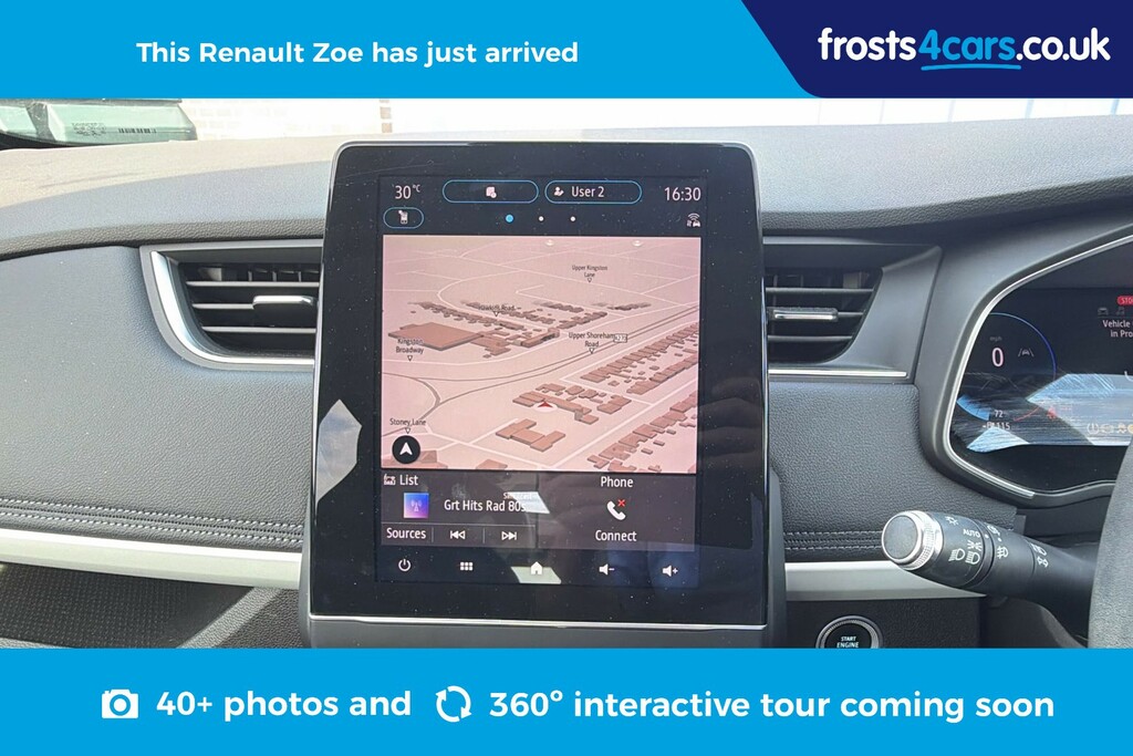 Renault Zoe 100Kw Gt Edition 52Kwh R135 Ev50 52Kwh Electri Grey #6