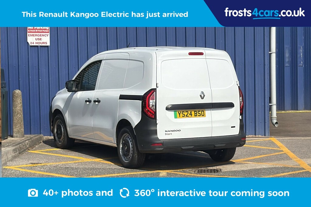 Renault Kangoo L1 E-tech Ml19 90Kw 45Kwh Start Swb White #2
