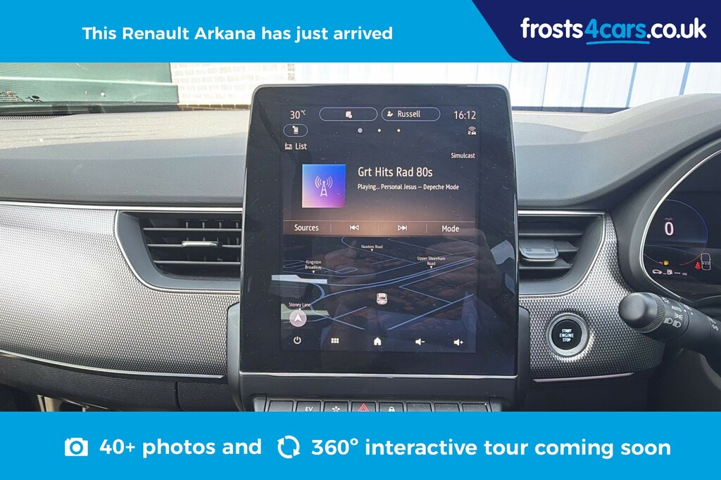 Renault Arkana 1.6 E-tech Hybrid S Edition Black #6