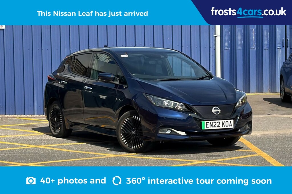 Nissan Leaf 110Kw N-connecta 39Kwh N-connecta Aut Blue