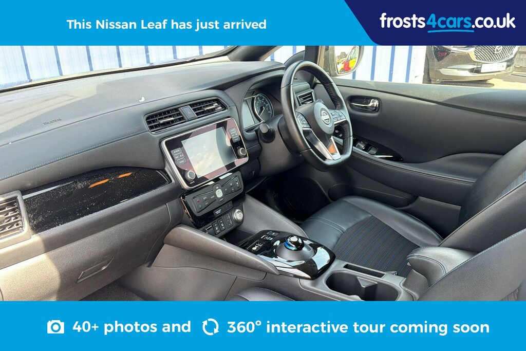 Nissan Leaf 110Kw N-connecta 39Kwh N-connecta Aut Blue #3