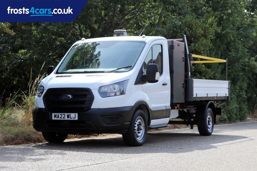 Ford Transit Custom Tipper 2.0 350 Ecoblue Leader Tool Pod Fwd L3 Euro MA22WLJ White