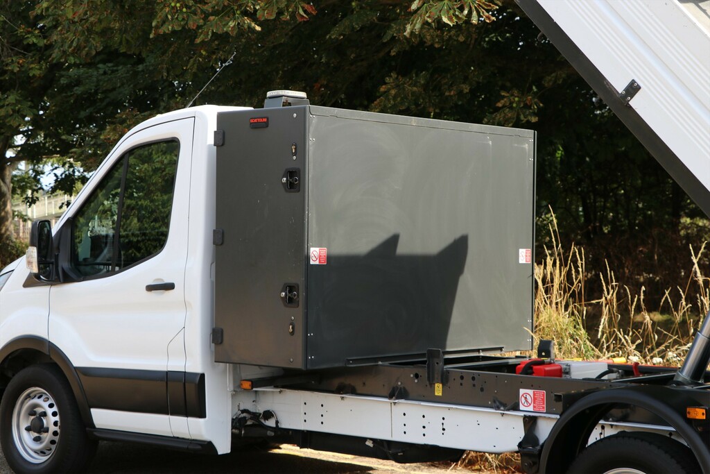 Ford Transit Custom Tipper 2.0 350 Ecoblue Leader Tool Pod Fwd L3 Euro MA22WLJ White #3