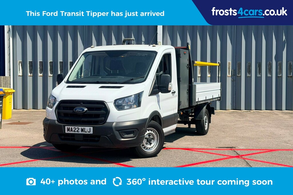 Ford Transit Custom Tipper 2.0 350 Ecoblue Leader Tool Pod Fwd L3 Euro White